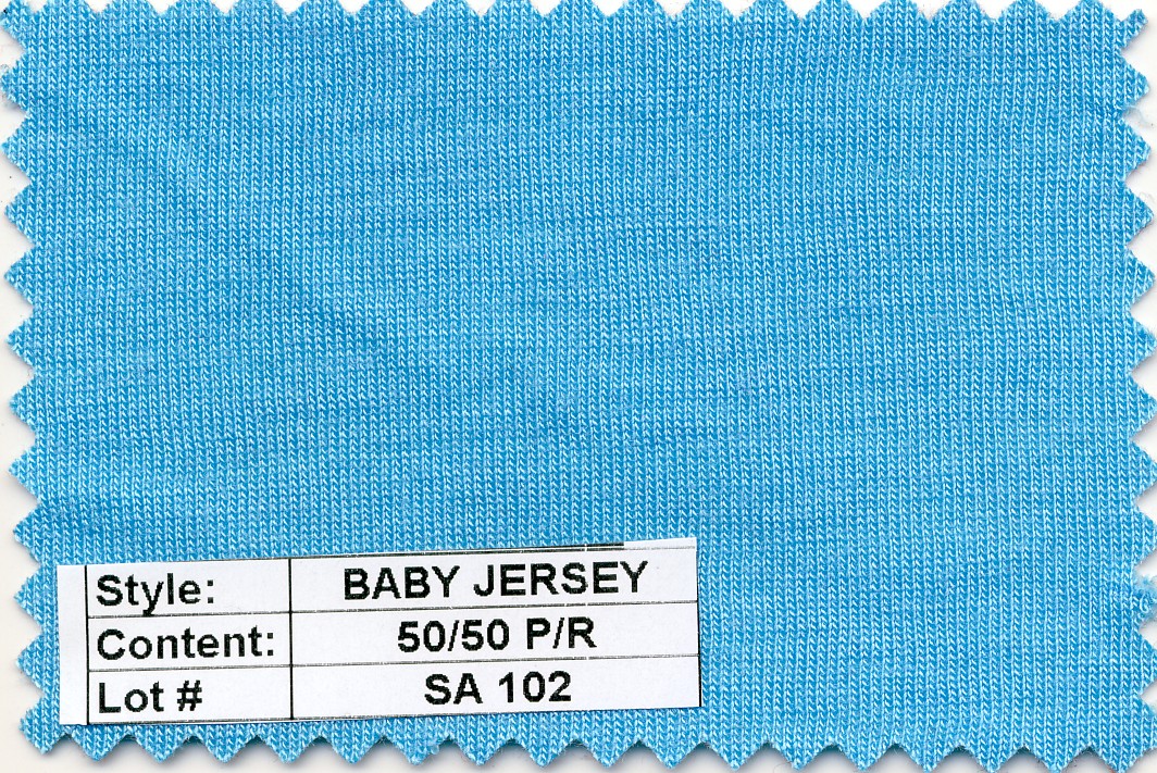 Baby Jersey 50/50 Poly Rayon